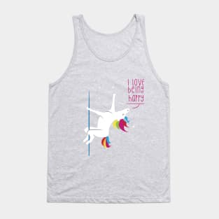 I LOVE BEING HAPPY! Tank Top